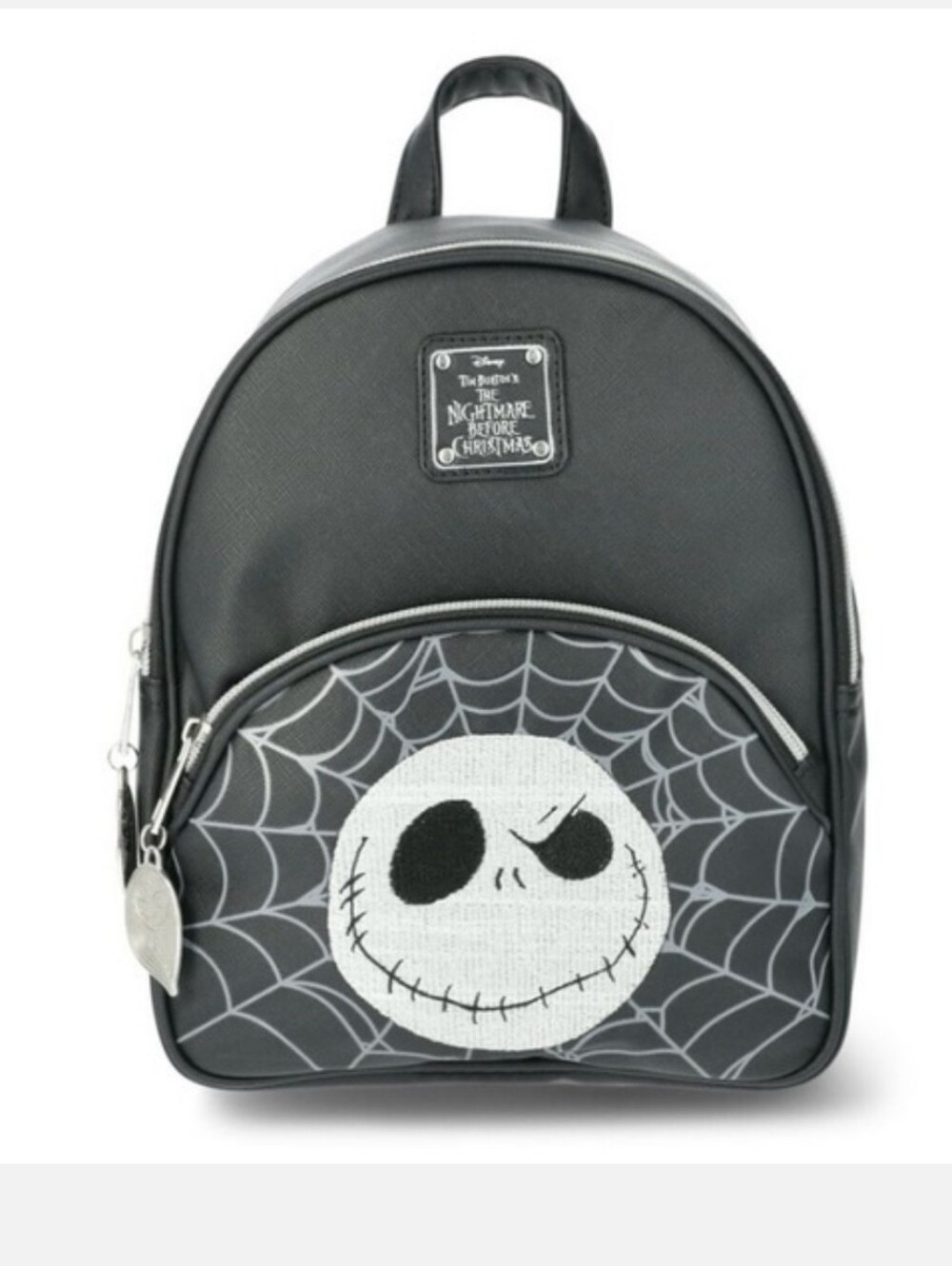 NWT DISNEY Jack Skellington Mini Backpack Black